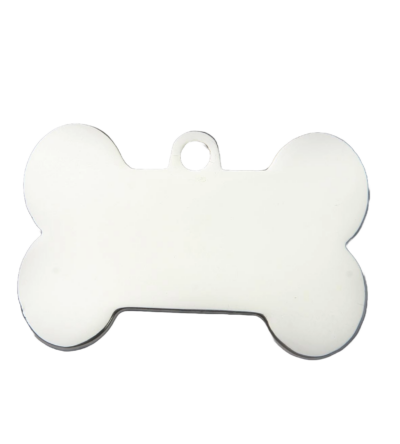 Médaille chien Os avec bélière