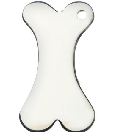 Médaille chien Os