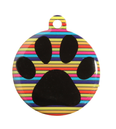 Médaille QR code Patte