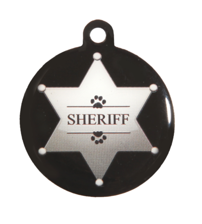 Médaille QR code Sheriff