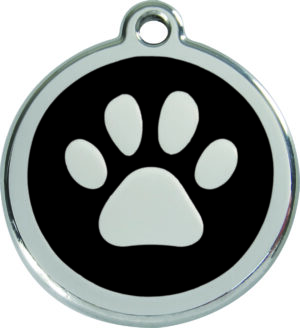 Médaille Chien Red Dingo Patte Noire