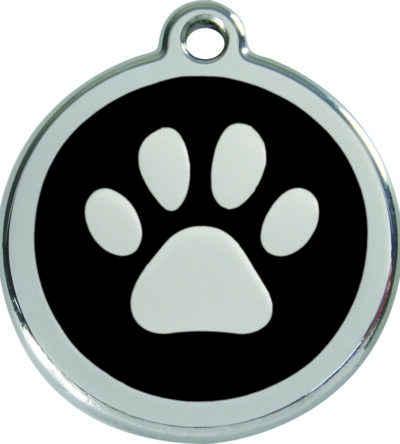 Médaille Chien Red Dingo Patte Noire
